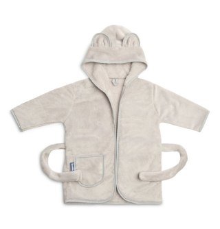 SZLAFROCZEK MIĘKKI MIŚ SZARY