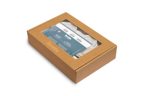 SZLAFROCZEK MIĘKKI MIŚ SZARY