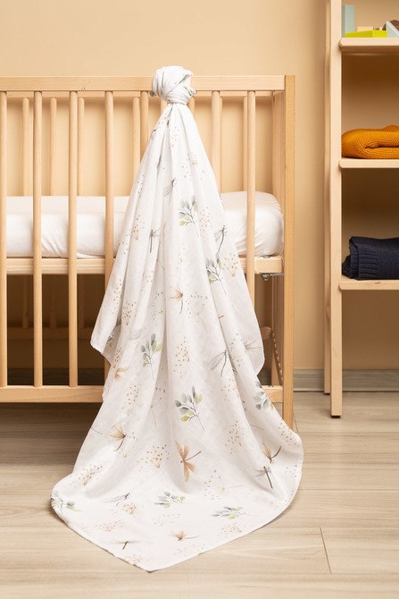 OTULACZ MUŚLINOWY WAŻKI 120X120 CM