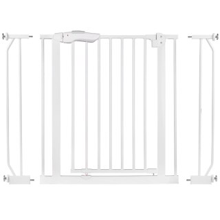 Barierka bramka zabezpieczająca biała Nukido 718000