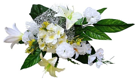 STROIK NA POMNIK KOMPOZYCJA KWIATOWA NA GRÓB