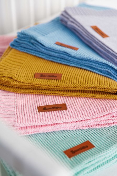 KOCYK BAMBUSOWO-BAWEŁNIANY 80X100 CM RÓŻOWY