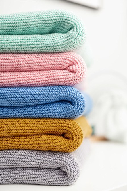 KOCYK BAMBUSOWO-BAWEŁNIANY 80X100 CM RÓŻOWY