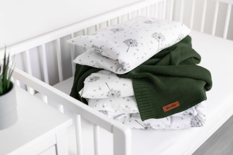 KOCYK BAMBUSOWO-BAWEŁNIANY 80X100 CM ZIELONY BUTELKOWY