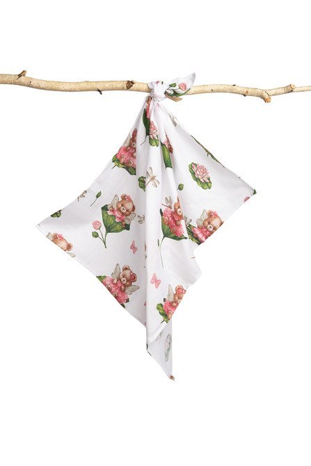 PIELUCHA MUŚLINOWA 70X80 CM WRÓŻKI W KIELICHU