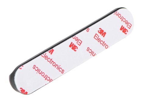 Organizer uchwyt do kabli samoprzylepny 5 przewodów silikon czarny