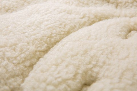 ŚPIWOREK WEŁNA - CAPPUCCINO DO WÓZKA (95x40)