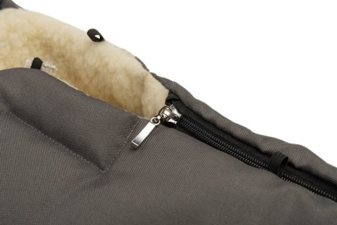 ŚPIWOREK WEŁNA - GRAPHITE DO WÓZKA (95x40)