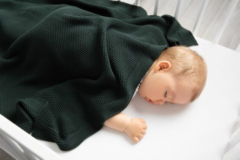 KOC DZIERGANY BAWEŁNA BEŻ 100 X 80