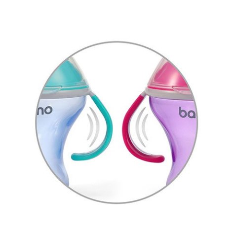 1456/02 KUBEK NIEKAPEK-MIĘKKI USTNIK 180ML NATURAL NURSING RÓŻOWY