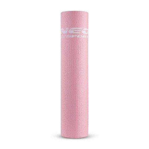 Mata do ćwiczeń 173 x 61 cm Neo-Sport - 192101 różowa
