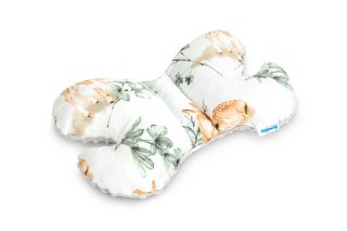 PODUSZKA MOTYLEK 26X35 SREBRNY JELONKI