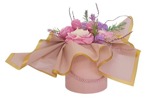 BUKIET ZE ŚWIEC SOJOWYCH CANDLE BOX PREZENT ŚLUBNY URODZINOWY JUBILEUSZOWY