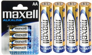 4X BATERIE AA 1,5V ALKALINE MAXELL LR6