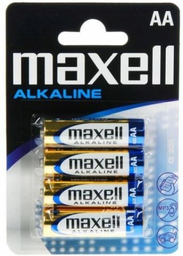 4X BATERIE AA 1,5V ALKALINE MAXELL LR6