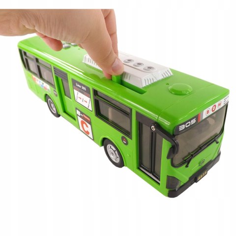 DUŻY AUTOBUS OTWIERANE DRZWI DŹWIĘKI ŚWIATŁA 8915