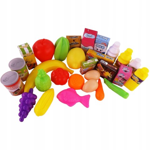 DUŻY WÓZEK KOSZYK NA ZAKUPY AKCESORIA 28el. 09R