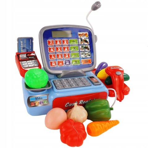 ELEKTRONICZNA KASA FISKALNA NIEBIESKA NOWOŚĆ 2387