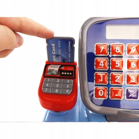 ELEKTRONICZNA KASA FISKALNA NIEBIESKA NOWOŚĆ 2387