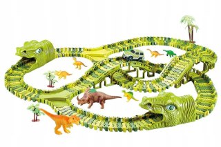 OGROMNY TOR SAMOCHODOWY 360CM DINOZAUR 240EL 256A