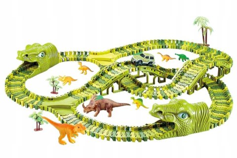 OGROMNY TOR SAMOCHODOWY 360CM DINOZAUR 240EL 256A