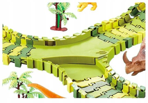 OGROMNY TOR SAMOCHODOWY 360CM DINOZAUR 240EL 256A