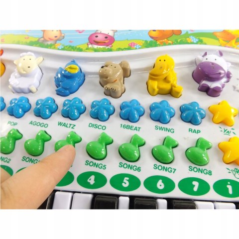 ORGANKI PIANINKO FARMA ZWIERZ NAGRYW FARMA 8843