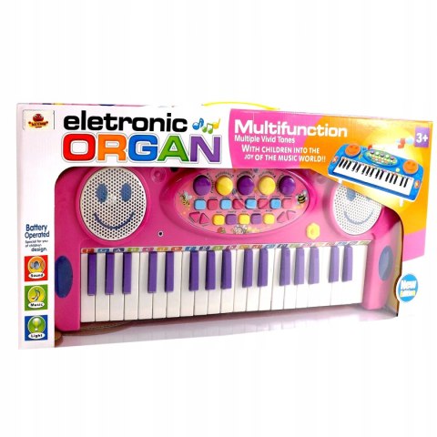 ORGANY Z MIKROFONEM 37 KLAWISZY NAGRYWANIE 3702 R