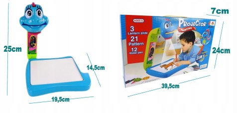 PROJEKTOR RZUTNIK DO NAUKI RYSOWANIA 3W1 9615N