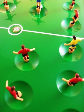 ZESTAW DO GRY W PIŁKARZYKI NA SPRĘŻYNACH 6008