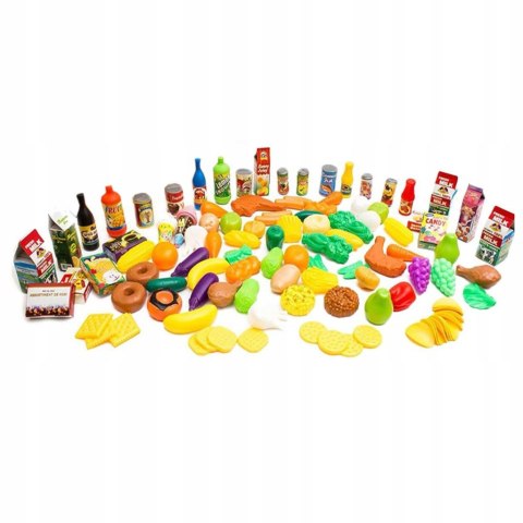 ZESTAW WARZYWA I OWOCE plastikowe 120el. 083