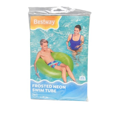 Bestway Kółko koło dmuchane 91cm Neon 36025 Z