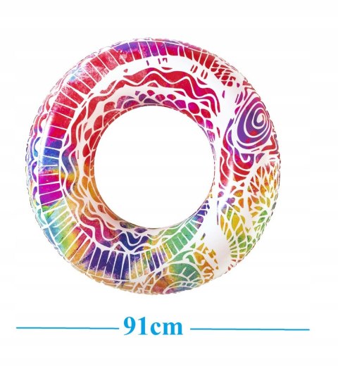 Bestway Kółko koło dmuchane kolorowe 91cm 36084 C