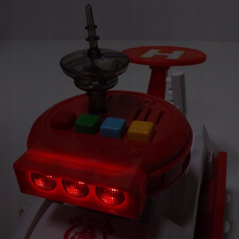 DUŻA ŁÓDŹ ROZKŁADANA ZJEŻDZALNIA STRAŻ A247