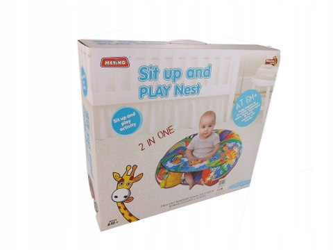 Poduszka wałek rogal do nauki siadania 5w1 028-18