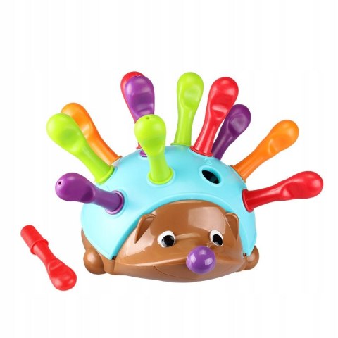 Sorter układanka jeż Montessori kolory liczby 8818