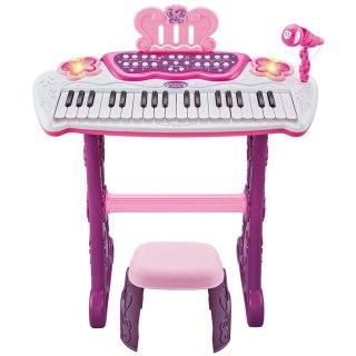 KEYBOARD DLA DZIECI ORGANY MIKROFON PIANINO 883BR