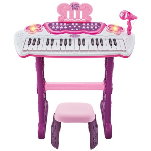 KEYBOARD DLA DZIECI ORGANY MIKROFON PIANINO 883BR