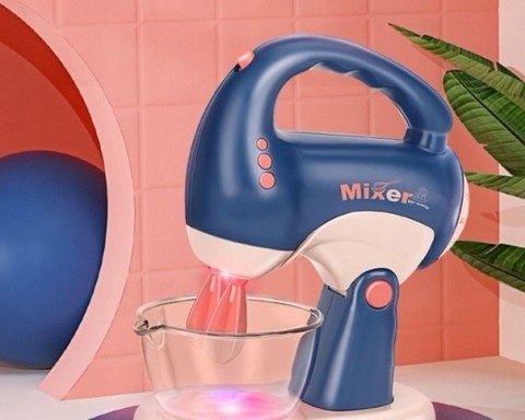 MIKSER ROBOT KUCHENNY DLA DZIECI AGD ŚWIATŁO 6CE