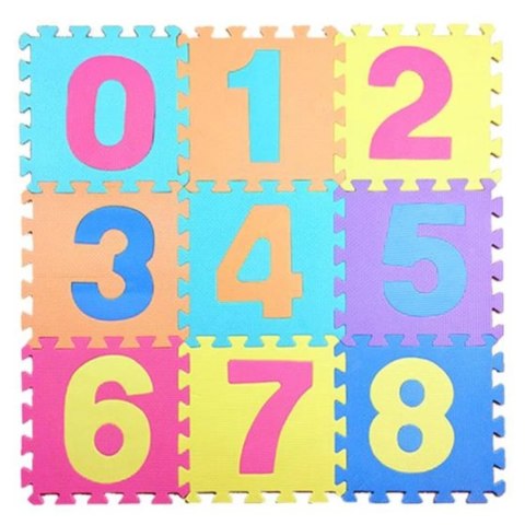 PUZZLE PIANKOWE MATA EVA 10 SZT LICZBY CB-102