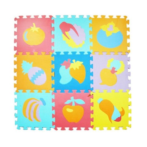 PUZZLE PIANKOWE MATA EVA 10 SZT OWOCE I WARZYWA CB-111