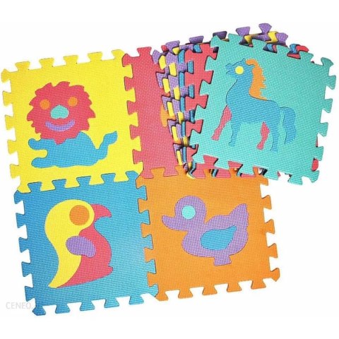 PUZZLE PIANKOWE MATA EVA 10 SZT ZWIERZĘTA CB-115