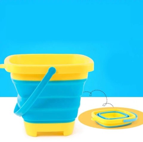 Silikonowy zestaw do piasku składane wiaderko 258