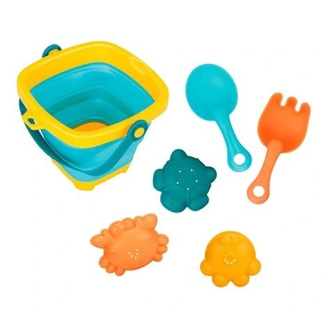 Silikonowy zestaw do piasku składane wiaderko 258