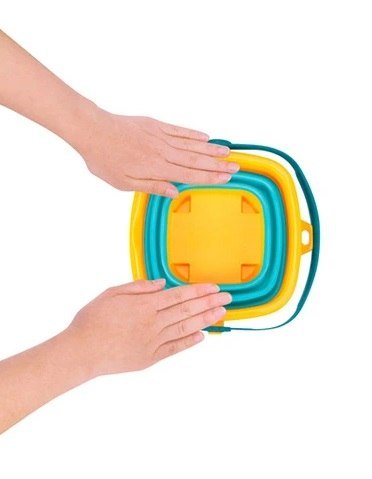 Silikonowy zestaw do piasku składane wiaderko 258