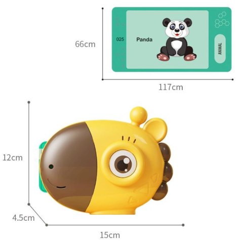 ZABAWKA DO WCZESNEJ NAUKI ANGIELSKIEGO ŻYRAFA 2606