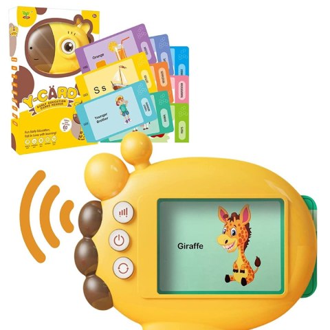 ZABAWKA DO WCZESNEJ NAUKI ANGIELSKIEGO ŻYRAFA 2606