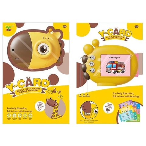 ZABAWKA DO WCZESNEJ NAUKI ANGIELSKIEGO ŻYRAFA 2606