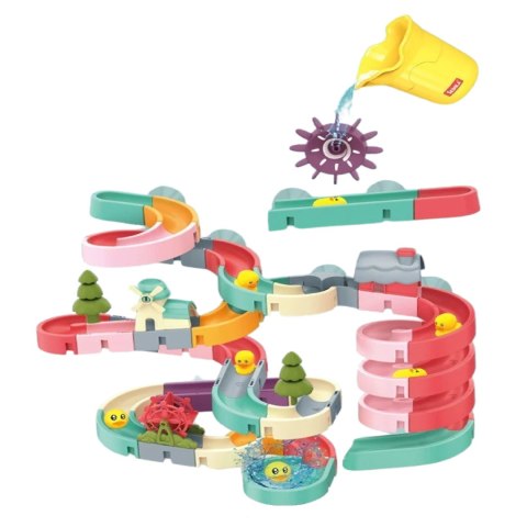 Zabawka do kąpieli tor zjeżdżalnia kaczka 8366-38A