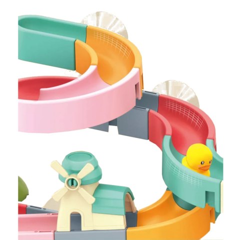 Zabawka do kąpieli tor zjeżdżalnia kaczka 8366-38A